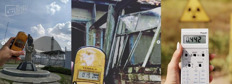 用来测量电离辐射值的盖革计数器