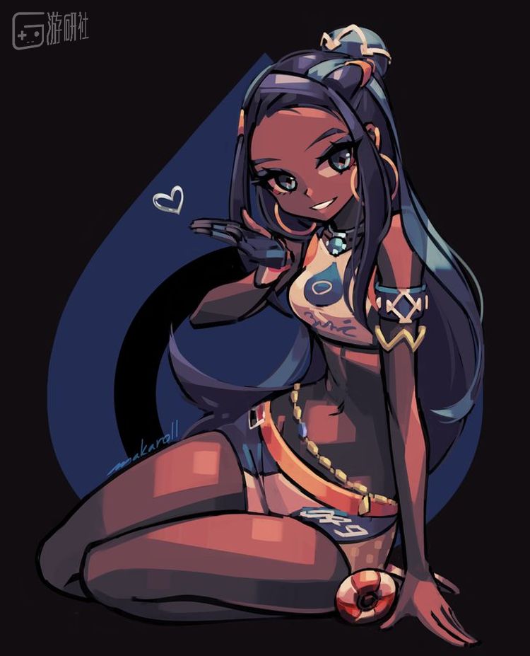 Makaroll在Pixiv上的其他作品都带着很强烈的个人风格