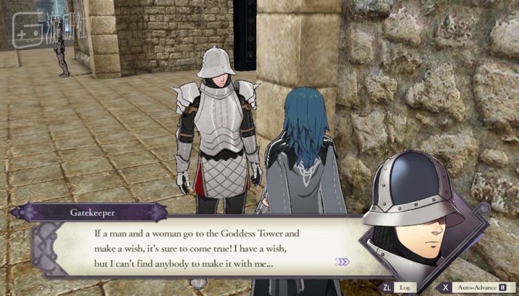 这位修道院守门人是游戏少数的“酱油NPC”之一