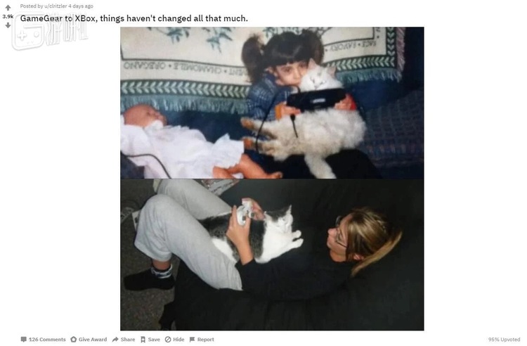 “从GameGear到Xbox，事情并没有发生太大变化”（via U / clritzler）