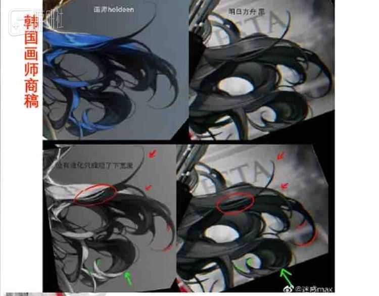 网上有人总结的头发对比图