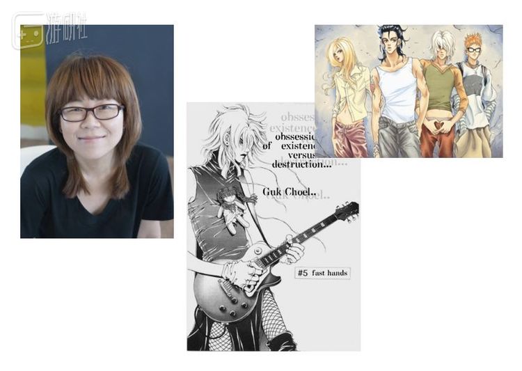 千桂英和《Audition》，H.O.T.动画MV的人物造型也是由她设计