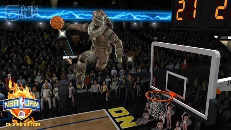 在《NBA嘉年华：On Fire Edition》中登场的艾萨克