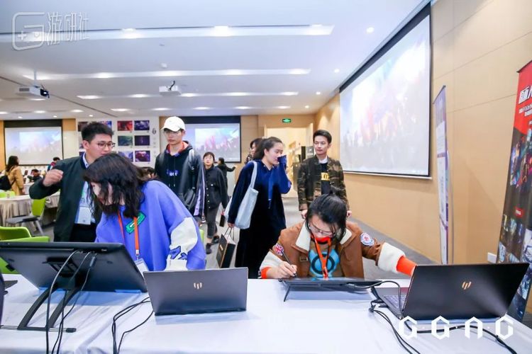 活动现场Wacom互动体验区