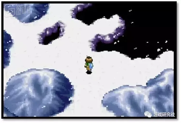 带冰雪和闪电天气效果的大地图