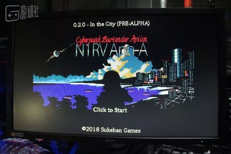 《N1RV Ann-A》的演示画面，老实说我对这款续作不敢有太多期待