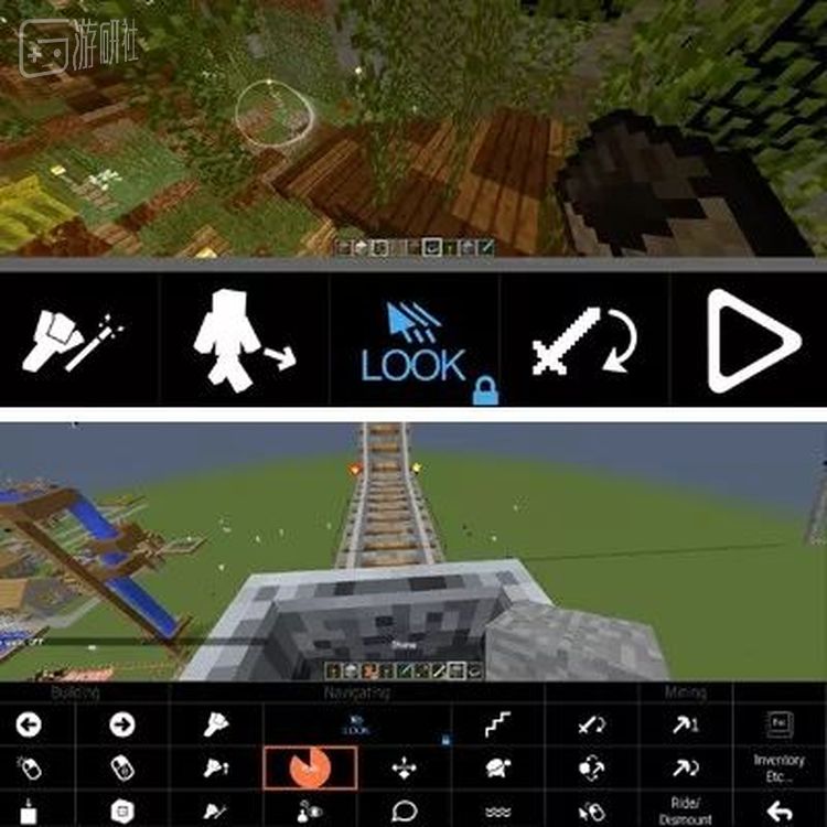 Mic Donegan博士发明的使用眼球操控《我的世界》的系统EyeMine，肢体严重残缺的残疾人只需要市面上现成的低价设备就能玩上《我的世界》