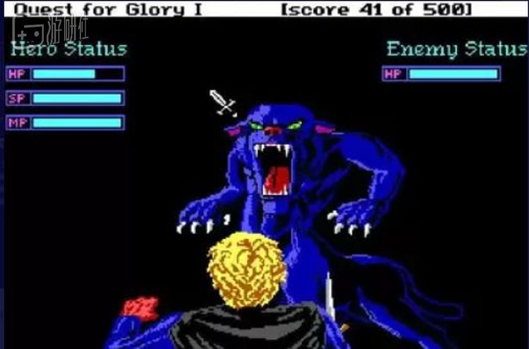 80年代雪乐山著名的《国王密使》DOS游戏