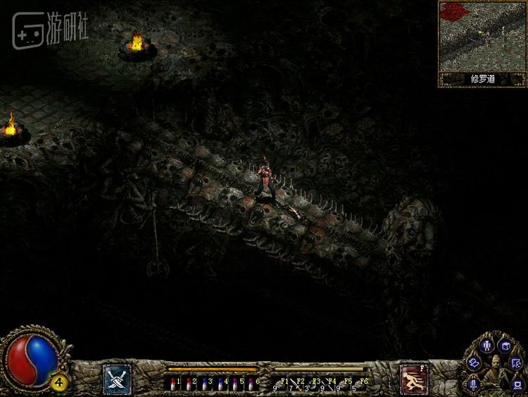 看着让心里人发毛的骷髅海