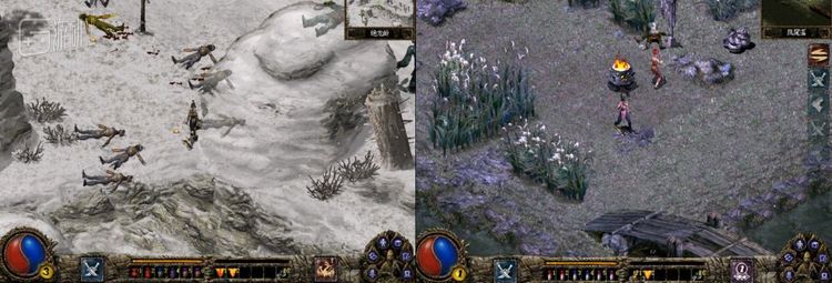 基础天气系统，下雪时有雪花，下雨时会电闪雷鸣