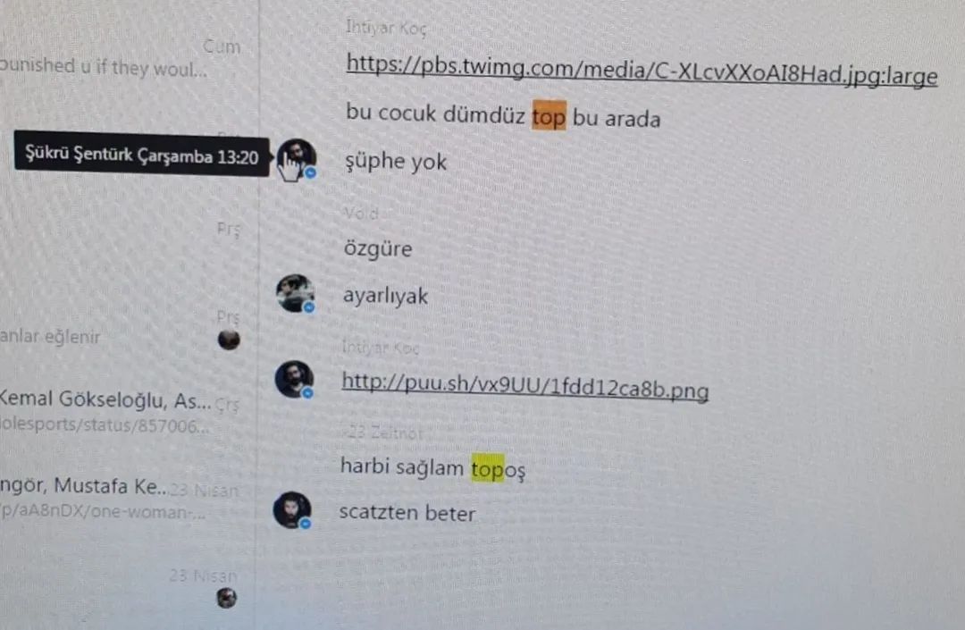 土耳其词语“top”字面翻译为“球”，不过经常被用来作为仇视同性恋的俚语使用，基本相当于英语中F开头的那个词