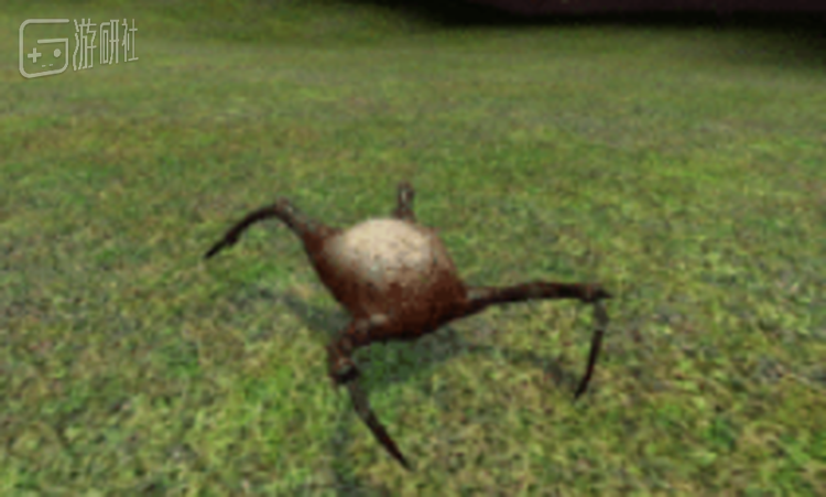 快速猎头蟹在原来的半条命系列中长这样，着实没什么可怕的