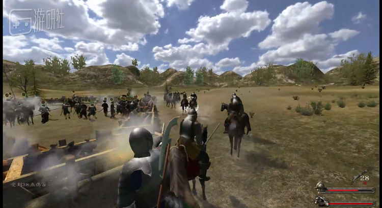 《骑砍火与剑》中的车阵，骑兵噩梦