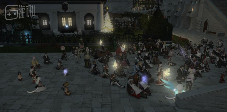 当时的守夜活动，人数要少些