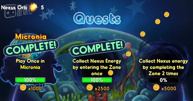 EndeavorRx的任务系统会奖励金币