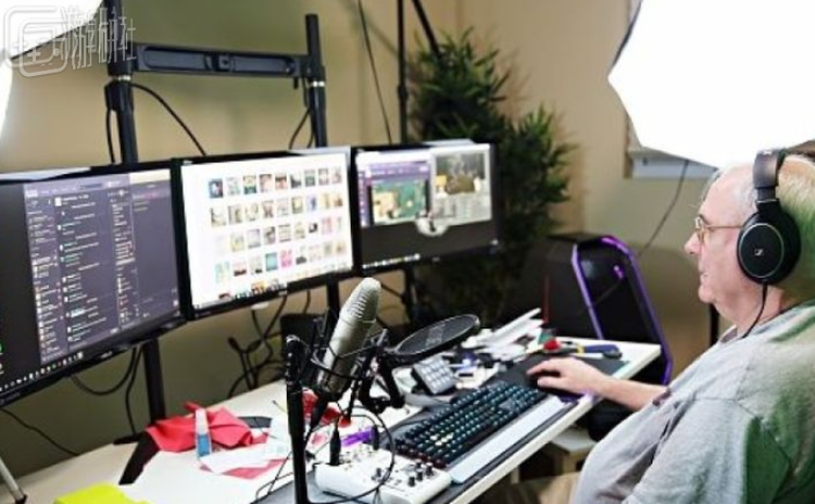 60多岁的Twitch主播