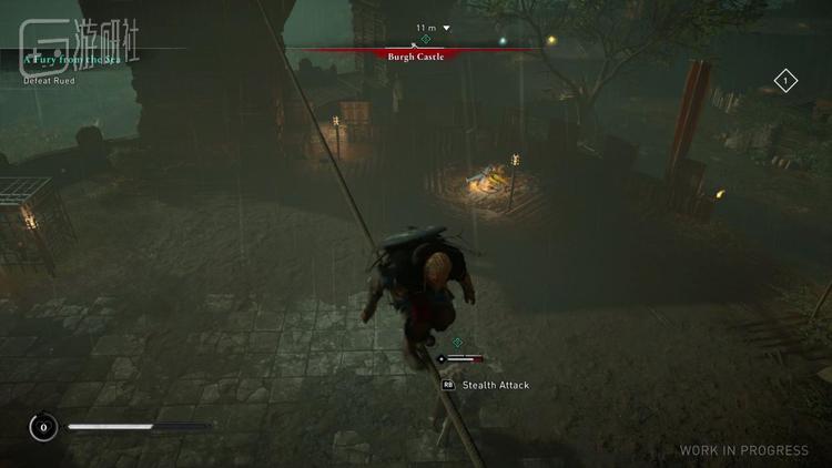 聪明的记者发现了一条能暗杀Boss的小径