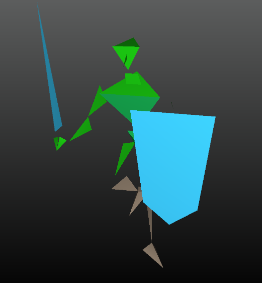 颜色为玩家手工上色