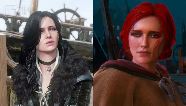 叶奈法（左）与特莉丝（右）