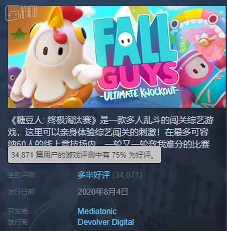 至于好评率现在为什么掉了下来，和游戏质量本身并无关系