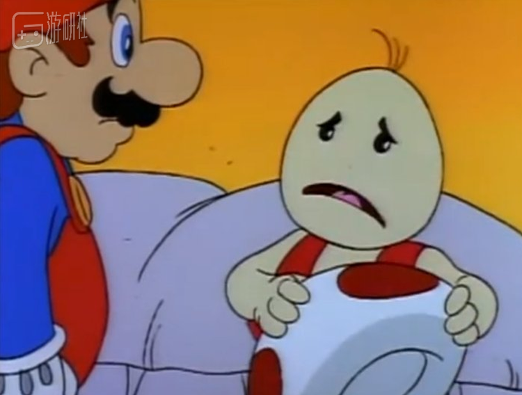 黑历史美国动画《超级马力欧兄弟超级秀》里出现的片段