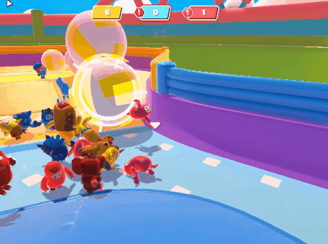 红队与黄队联手迫害蓝队就能取得双赢，只有笨比小蓝受伤的世界完成了