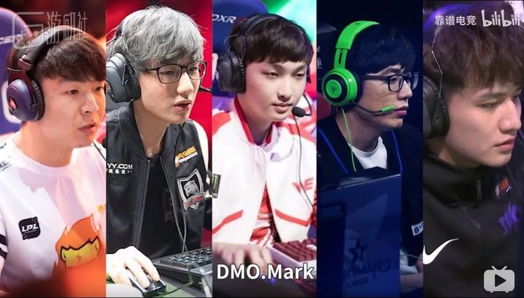 目前LGD五人过去与现在的对比