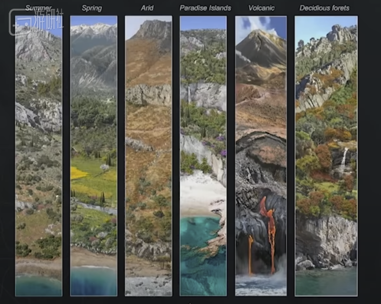 《刺客信条：奥德赛》的七大生物群落