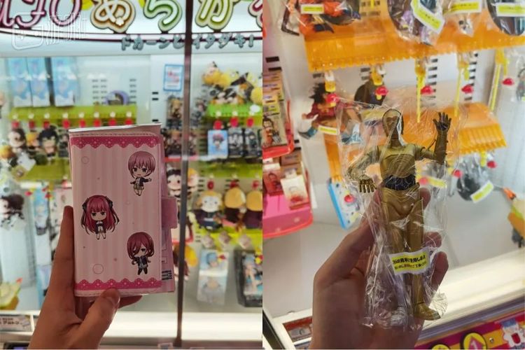 抓“五等分的花嫁”的手机壳花了600日元，似乎小亏？