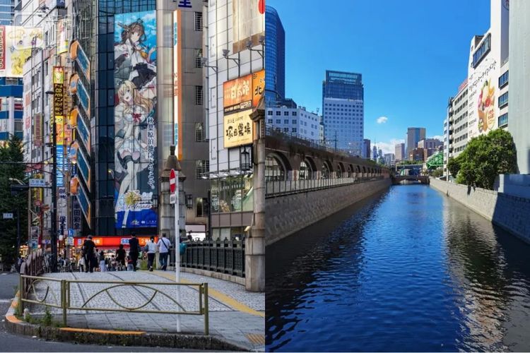 繁华与优雅的分界线，千代田区区民在万世桥喝着蓝瓶咖啡度过周末