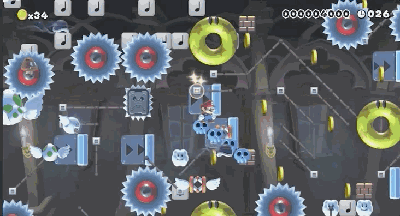 ▲职人创作的全自动关卡