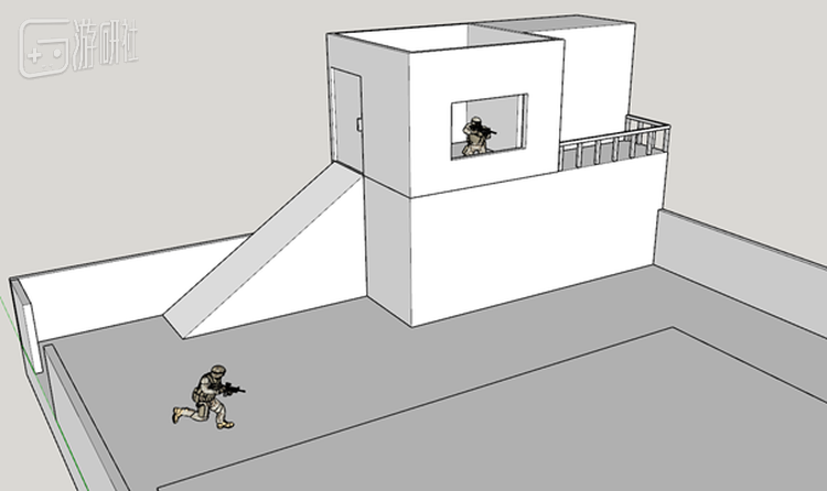 “背后的威胁”——玩家视野外的门