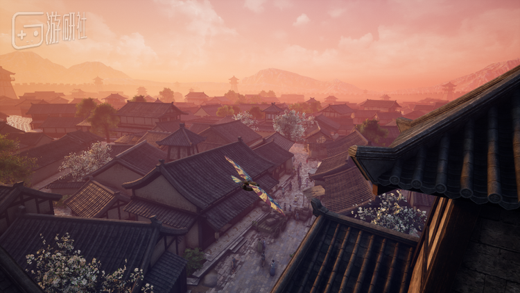 过场动画里翱翔的机关鸢