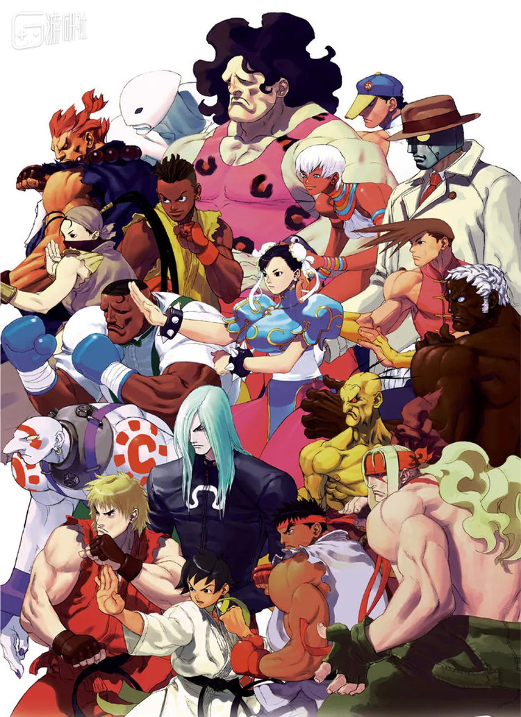 街头霸王3：三度冲击主视觉（非Jen Zee绘制）