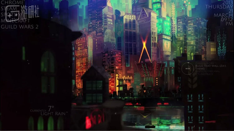 《晶体管》原画