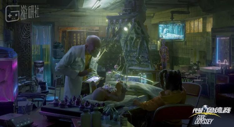 中医馆的赛博针灸挺带感的