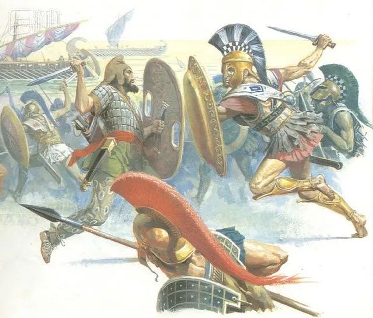 希腊与波斯的战争过后，古希腊人对外族的敌视更加严重