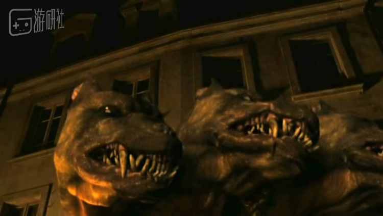 2005年上映的电影《刻耳柏洛斯》剧照，三头犬的主人从哈迪斯变成了匈奴王阿提拉