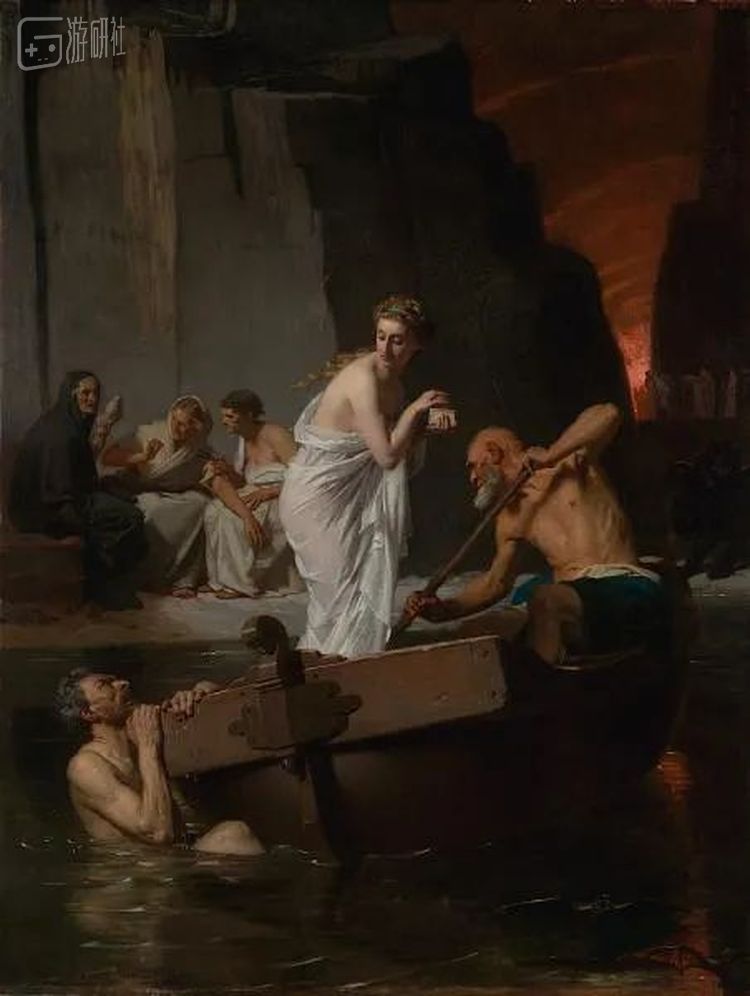 普赛克还给了船夫卡戎两枚硬币助她安然渡过冥河