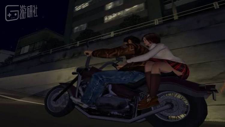 连《莎木》里也能老司机飙车