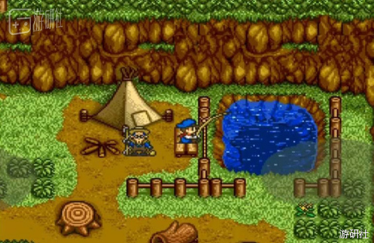 在初代的《牧场物语》当中，玩家可以钓鱼