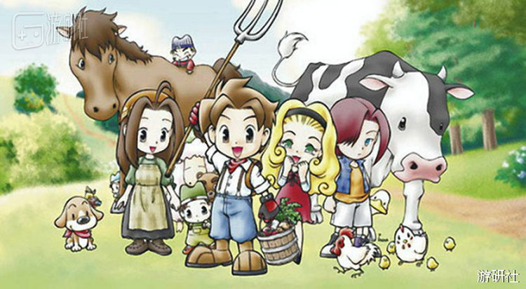 在牧场当中照顾作物和动物，收获友情和爱情