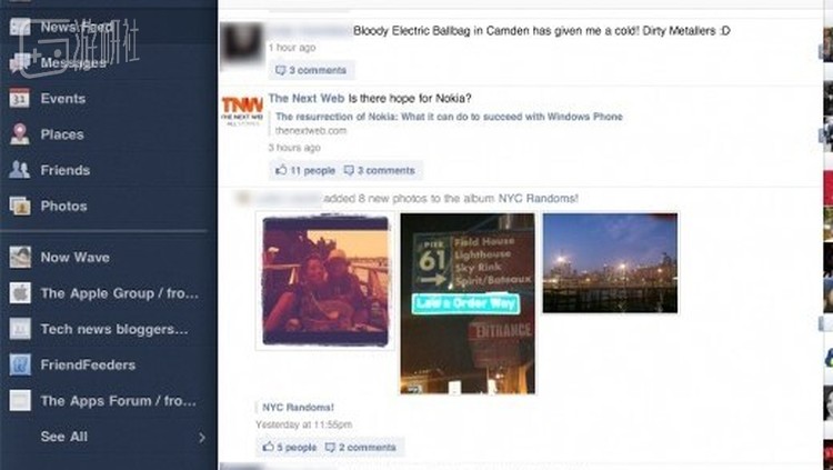 姗姗来迟的iPad端Facebook