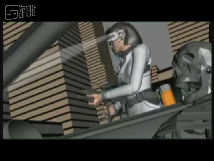 未添加材质贴图的制作画面