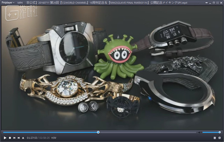 即便是这些非常细节的小道具的效果也非常完美