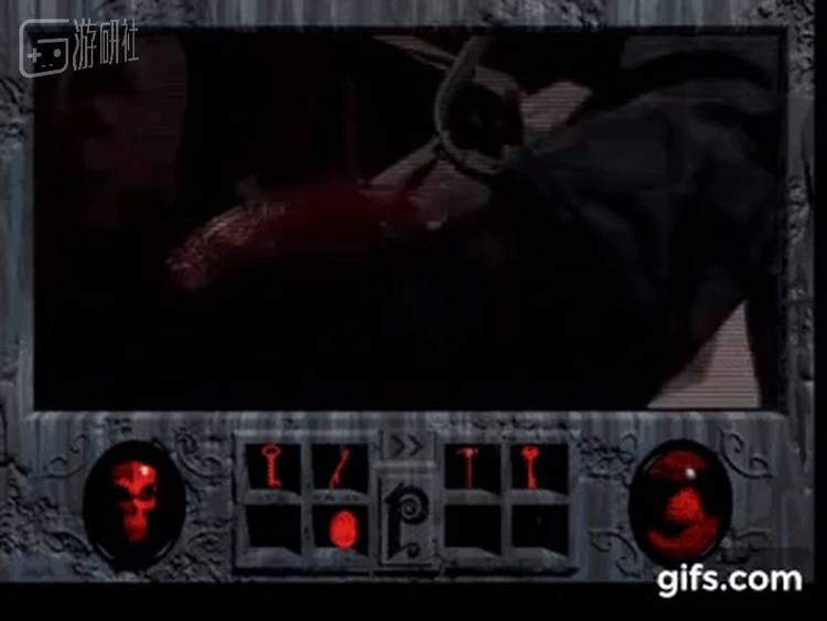 游戏里有大量类似的血腥场面，拜5毛特效所赐，看上去并没那么吓人（不动戳大）