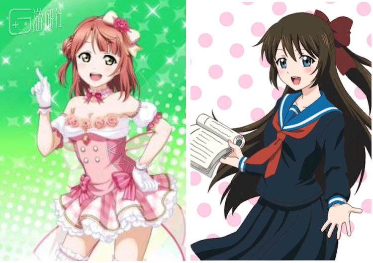 虹学会的一些成员在《学园偶像祭》里只是狗粮卡