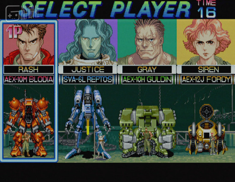 94年的《POWERED GEAR》是个横版过关游戏