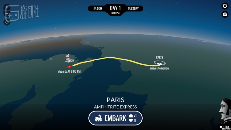 从伦敦启程，一步步展开的路线规划