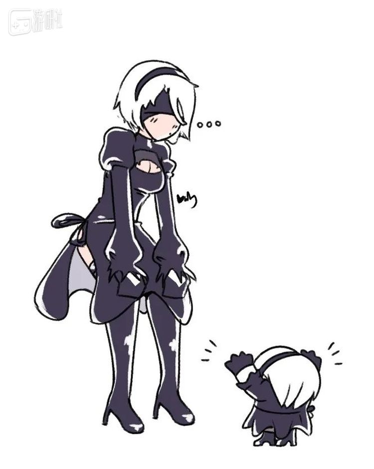 2B与2Bean  图源推特@bumbertons